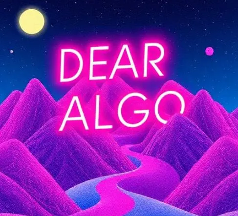 Screenshot of text explaining Meta's Dear Algo feature on Threads, showing how users can control feed content with posts