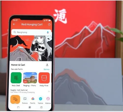 RedNote (Xiaohongshu) Review: Features, Monetization, and India Ban Explained 2 RedNote Xiaohongshu app interface showing home feed, short videos, and lifestyle content on a smartphone screen.