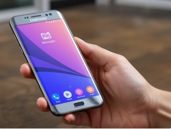 How to Switch from Samsung Messages to Google Messages Without Losing Anything 2 Samsung Galaxy phone displaying Google Messages app interface replacing Samsung Messages after July 2026 shutdown announcement.