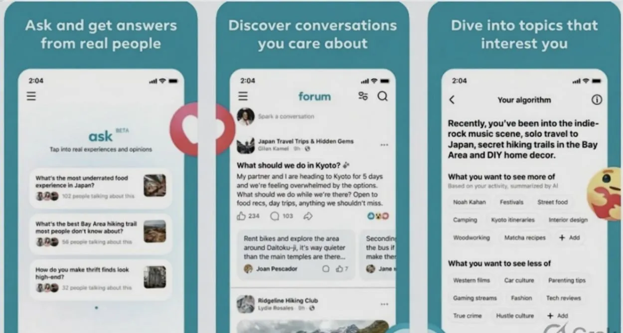 Meta Quietly Launches Forum: A Reddit-Style App for Groups