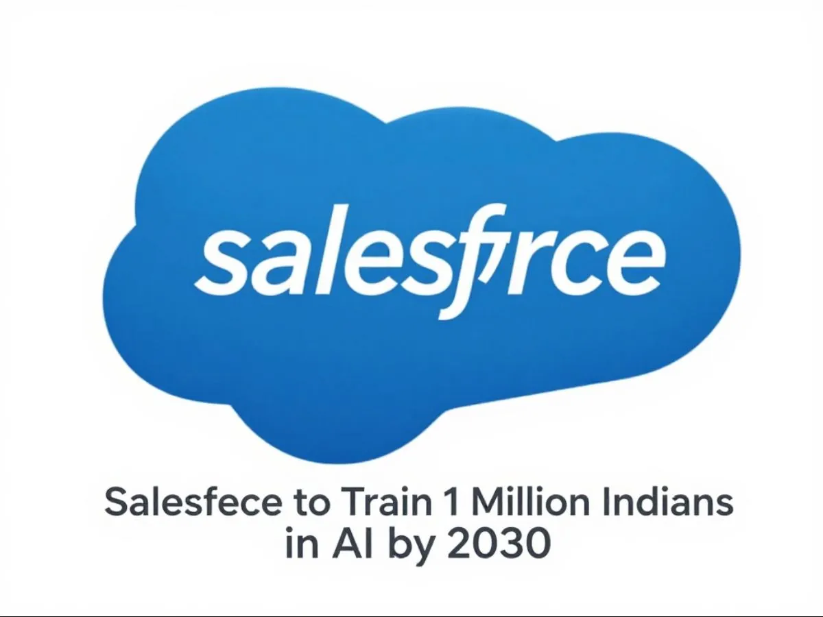 Salesforce to Train 1 Million Indians in AI by 2030